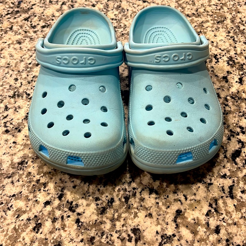 Croc classic tiffany blue